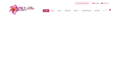 Desktop Screenshot of honeygirlorganics.ca