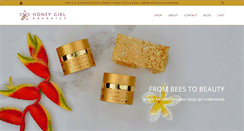 Desktop Screenshot of honeygirlorganics.com