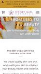 Mobile Screenshot of honeygirlorganics.com
